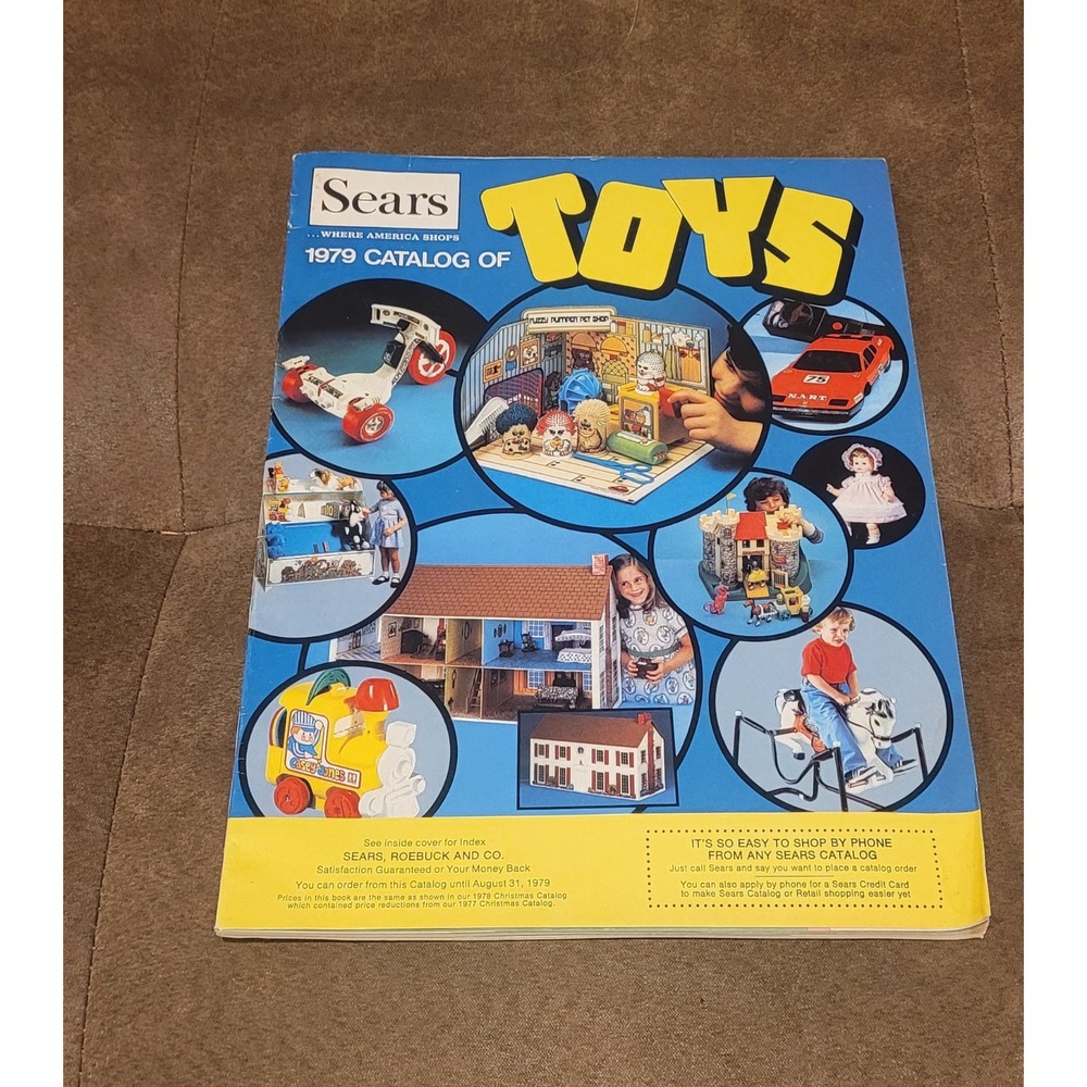 Sears Toy CATALOG - 1979 ~~ Christmas Catalog Toys Section